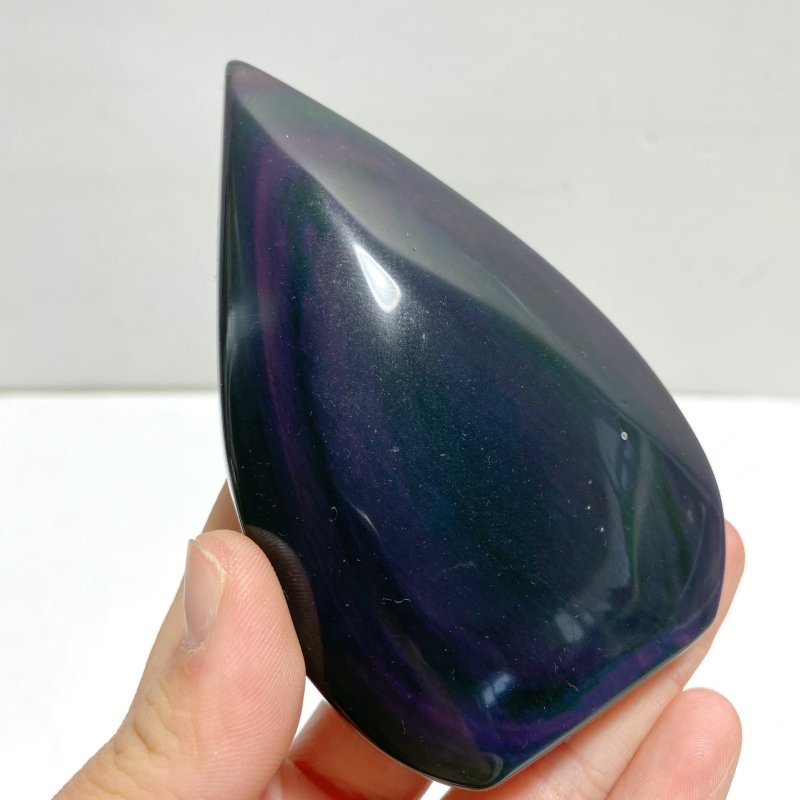 Rainbow Cat Eye Obsidian Arrow Head Shape Wholesale - Wholesale Crystals