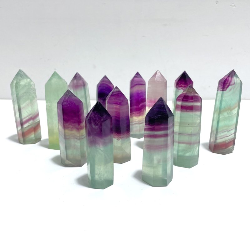 Rainbow Fluorite Tower Points Wholesale - Wholesale Crystals