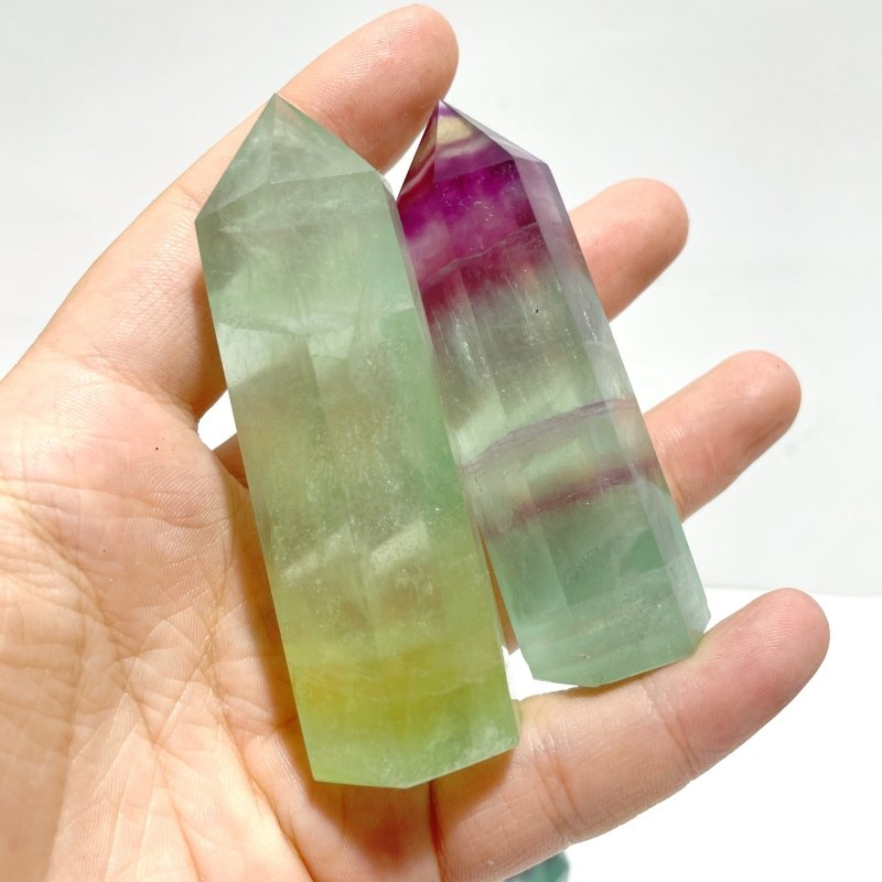 Rainbow Fluorite Tower Points Wholesale - Wholesale Crystals