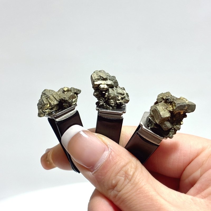 Raw Pyrite Car Air Vent Clips Wholesale Car Accessories - Wholesale Crystals