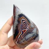 Red&Black Stripe Agate Mixed Quartz Arrow Head Shape Wholesale - Wholesale Crystals