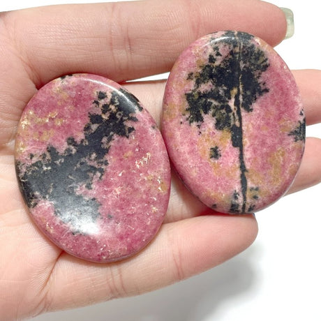 Rhodonite Worry Stone Wholesale - Wholesale Crystals
