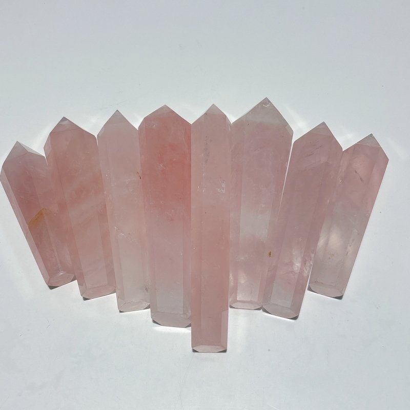 Rose Quartz Scepter Magic Wand Wholesale - Wholesale Crystals