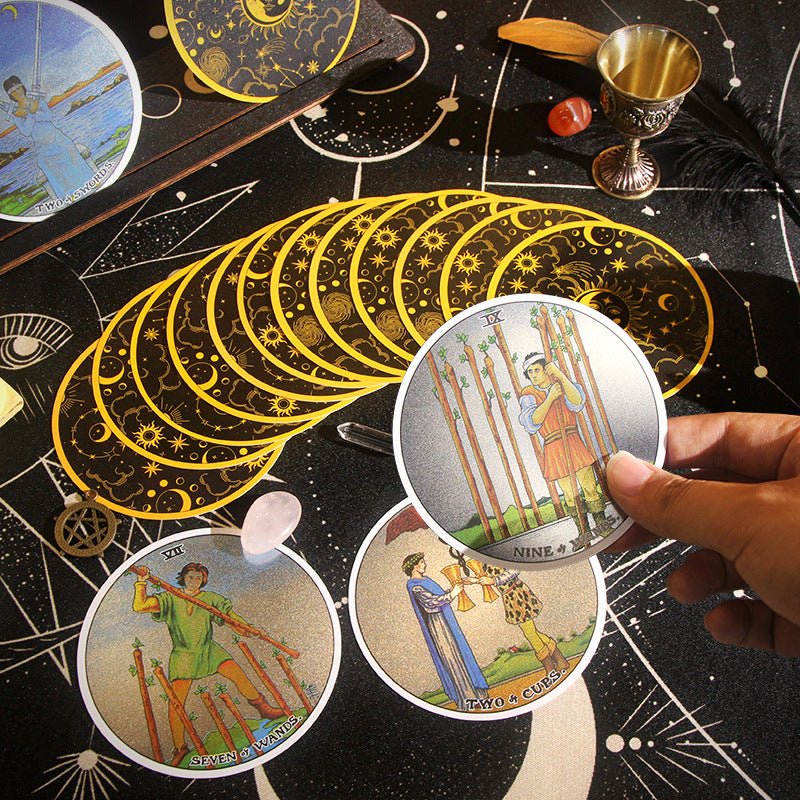 Round Tarot Cards 85 (Gift box set) - Wholesale Crystals