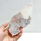 Sakura Flower Agate Butterfly Wing Carving With Stand - Wholesale Crystals