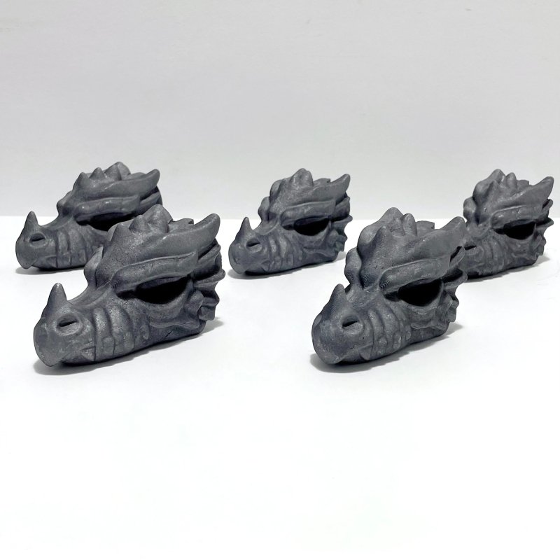 Shungite Dragon Head Carving Wholesale - Wholesale Crystals