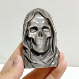 Silver Sheen Obsidian Skull Carving Wholesale -Wholesale Crystals