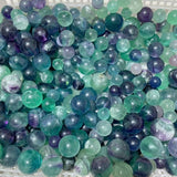 Small Purple Green Colorful Fluorite Sphere Wholesale Closeout - Wholesale Crystals