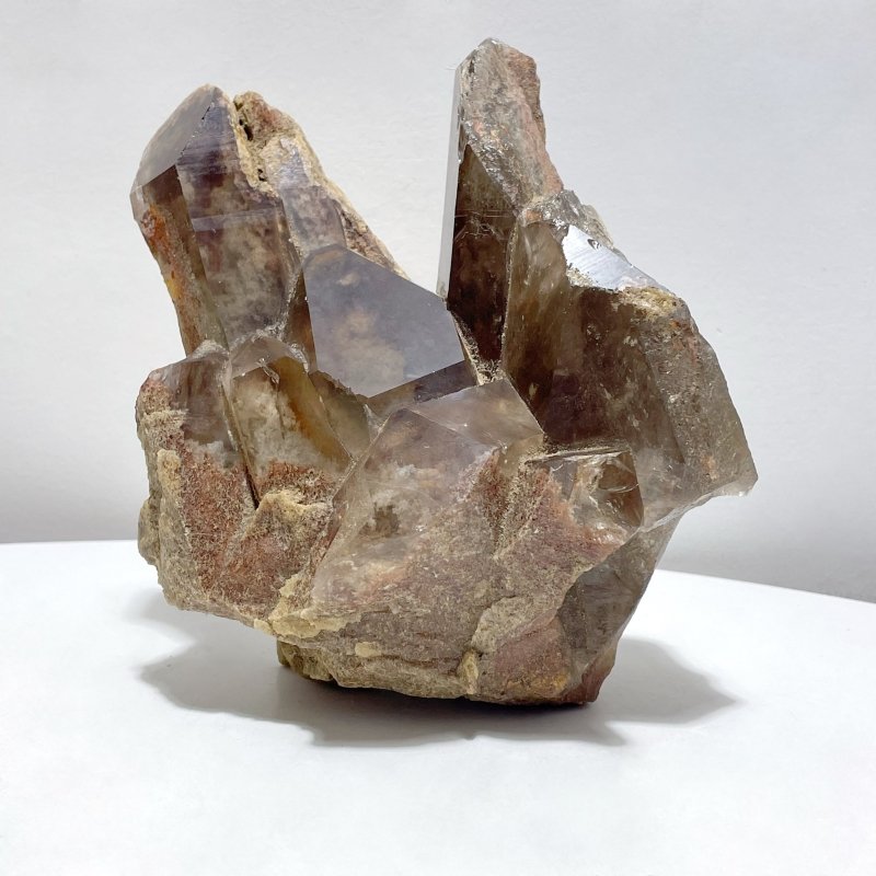 Smoky Quartz Mixed Garden Quartz Specimen #2 - Wholesale Crystals