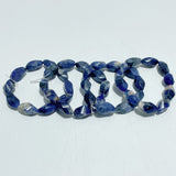 Sodalite Bracelets Flame Shape Twist Beads Wholesale - Wholesale Crystals