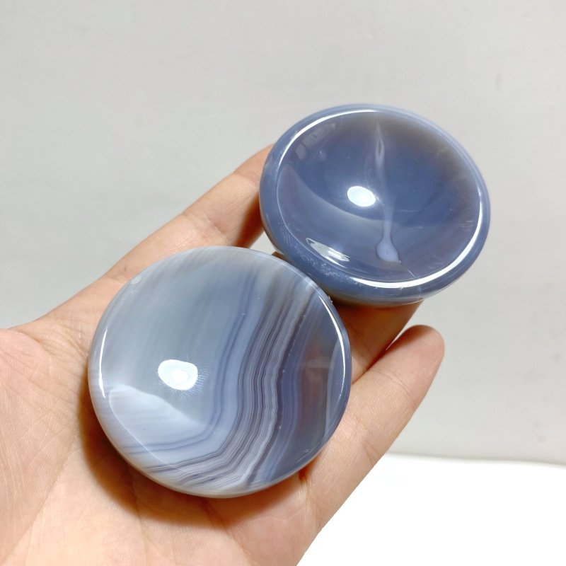 Stripe Agate Shallow Bowl Carving Wholesale - Wholesale Crystals