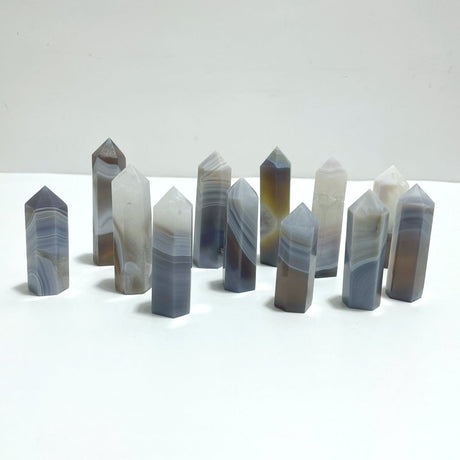 Stripe Agate Tower Points Wholesale - Wholesale Crystals