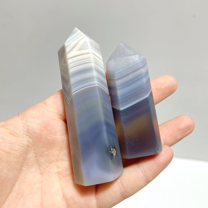 Stripe Agate Tower Points Wholesale - Wholesale Crystals