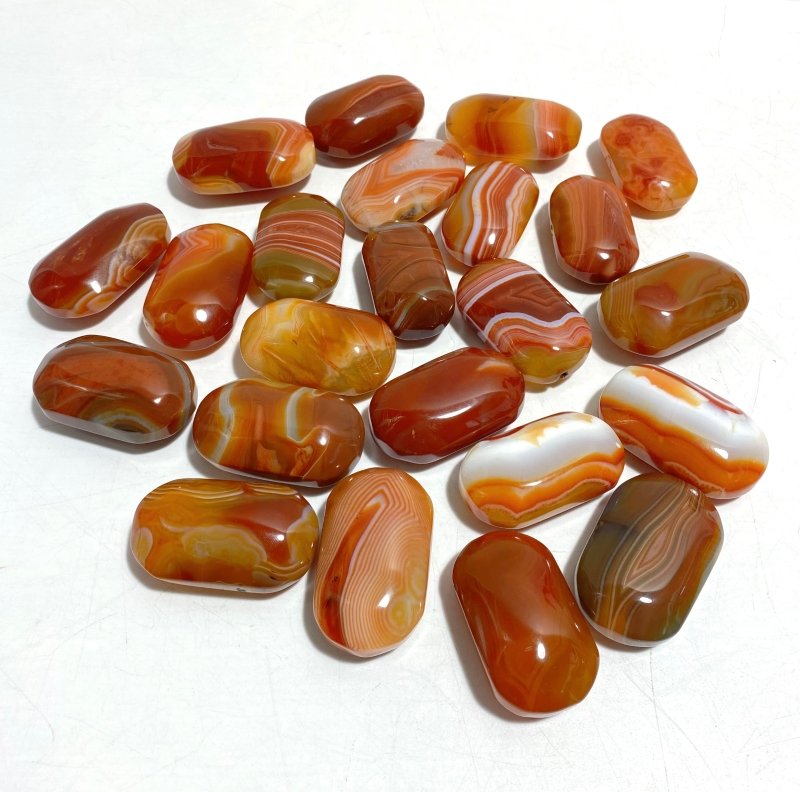 Stripe Carnelian Palm Wholesale - Wholesale Crystals