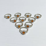 Sunstone Flower Ring Wholesale - Wholesale Crystals