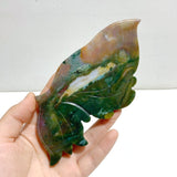Symmetry Butterfly Wing With Stand Ocean Jasper - Wholesale Crystals