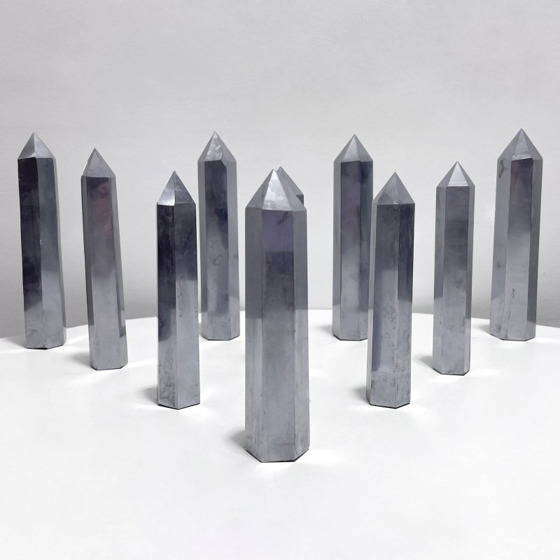 Terahertz Stone Point Tower Wholesale - Wholesale Crystals