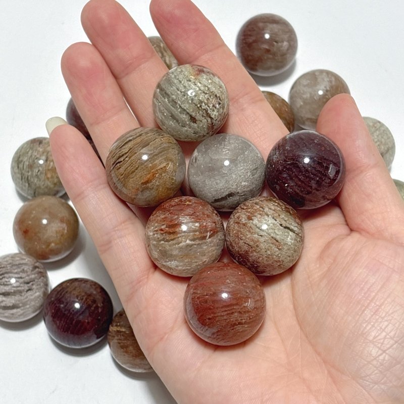 Thousand Layer Garden Quartz Spheres Wholesale - Wholesale Crystals