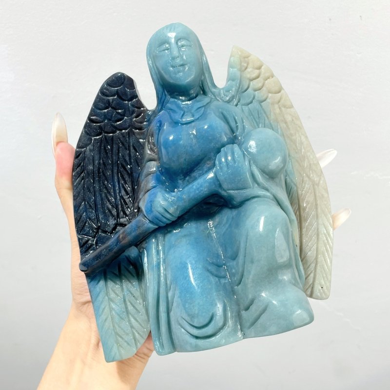 Trolleite Angel Woman Large Carving - Wholesale Crystals