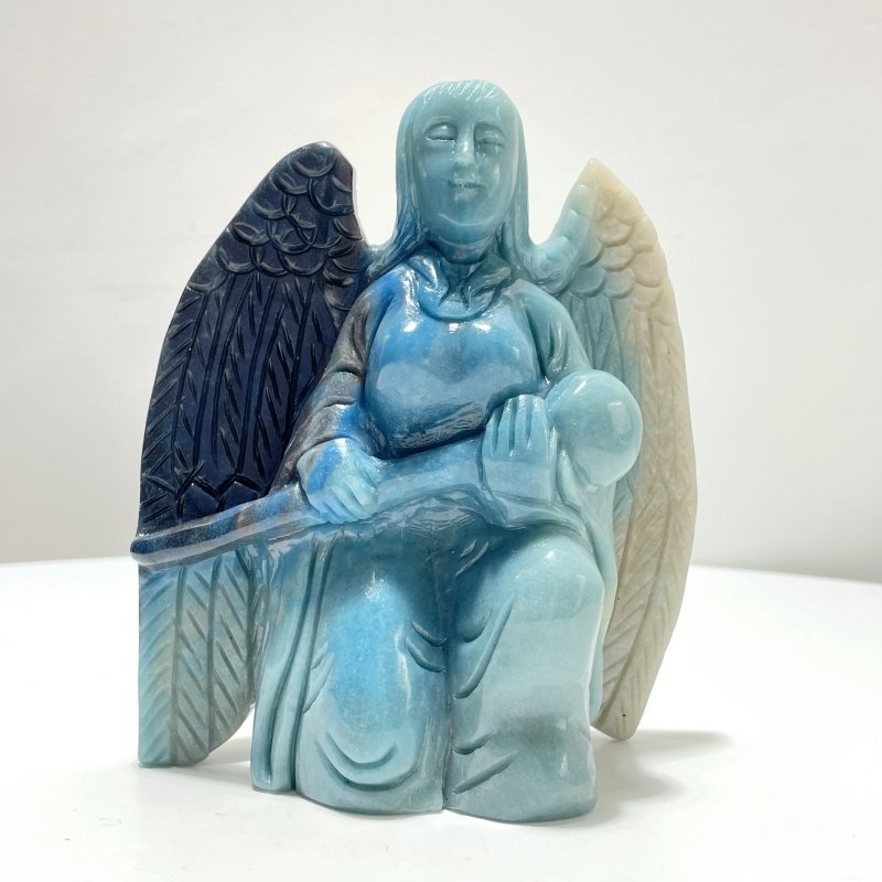 Trolleite Angel Woman Large Carving - Wholesale Crystals