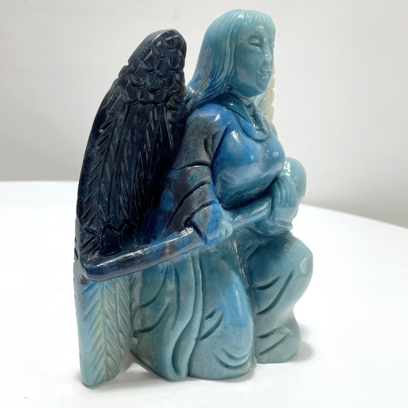 Trolleite Angel Woman Large Carving - Wholesale Crystals