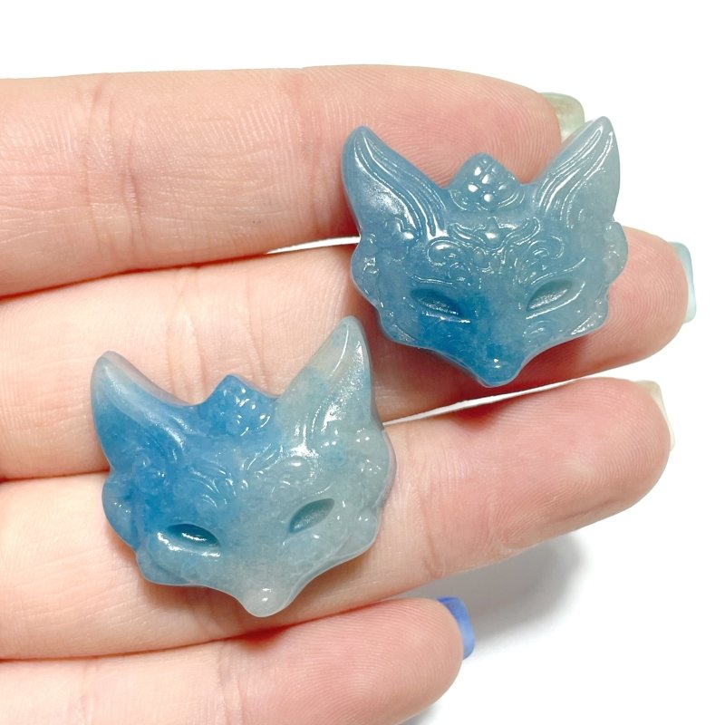 Trolleite Stone Fox Face Carving Wholesale - Wholesale Crystals