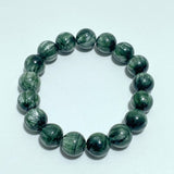 Unique 12mm Seraphinite Bracelet - Wholesale Crystals