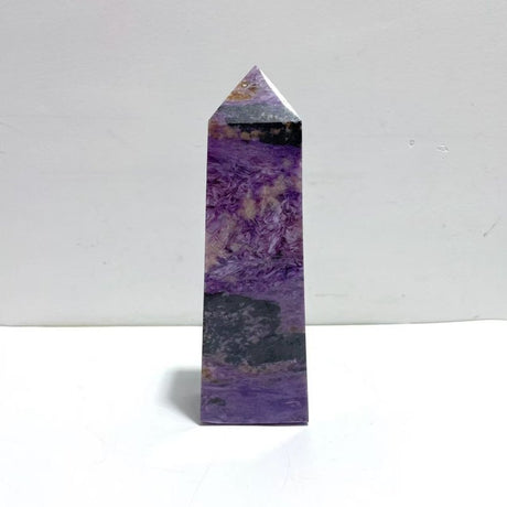 Unique 20.5CM Charoite Tower Point - Wholesale Crystals