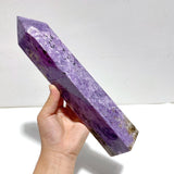 Unique 28.5CM Charoite Tower Point - Wholesale Crystals
