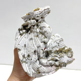 Unique 8th Vein Ocean Jasper Flying Dragon Castle Carving - Wholesale Crystals