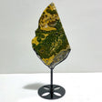 Unique 8th Vein Ocean Jasper Slab With Stand 8 - Wholesale Crystals
