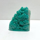 Unique Amazonite Landscape Pavilion Carving 5 - Wholesale Crystals