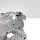 Unique Black Tourmaline Flying Dragon Castle Carving - Wholesale Crystals