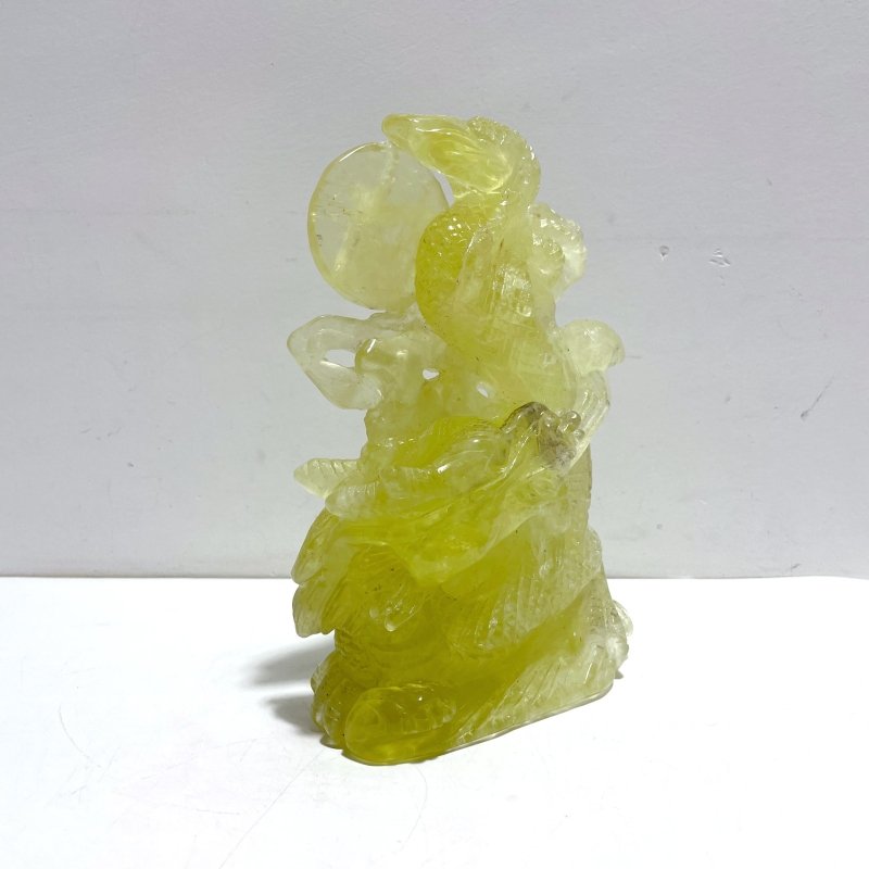 Unique Citrine Dragon Carving - Wholesale Crystals