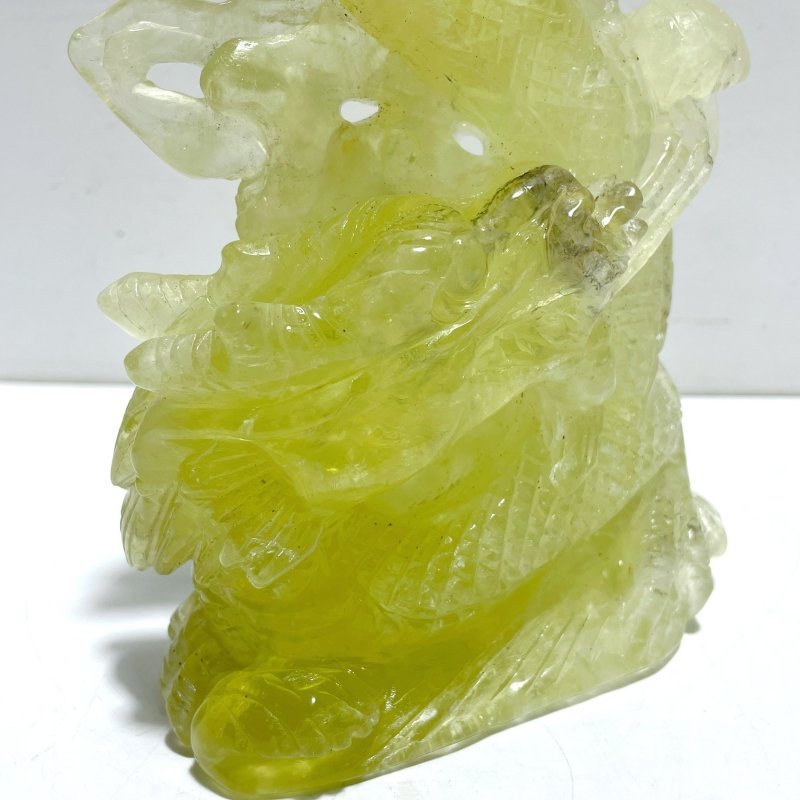 Unique Citrine Dragon Carving - Wholesale Crystals