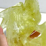 Unique Citrine Flying Dragon Castle Carving - Wholesale Crystals