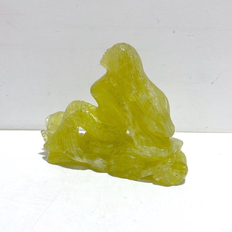 Unique Citrine Mermaid Carving - Wholesale Crystals