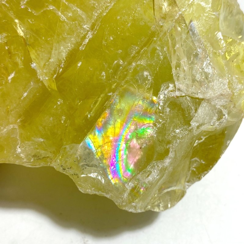 Unique Citrine Raw Stone Specimen With Beautiful Rainbow 3 - Wholesale Crystals
