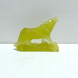 Unique Citrine Wolf Carving - Wholesale Crystals
