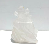 Unique Clear Quartz Flying Dragon Castle Carving - Wholesale Crystals