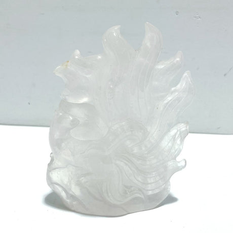 Unique Clear Quartz Nine - tailed Fox Carving - Wholesale Crystals