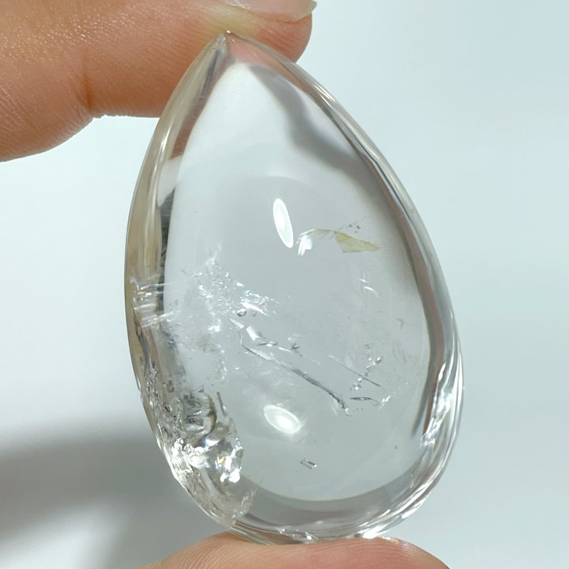 Unique Enhydro Quartz Water Drop Shape Polished Crystal - Wholesale Crystals
