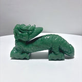 Unique Green Aventurine Chinese Dragon Carving - Wholesale Crystals