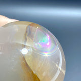 Unique Hematoid Quartz Dentritic Quartz Golden Fire Quartz Sphere With Rainbow For Collection - Wholesale Crystals