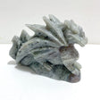Unique Labradorite Flying Dragon Castle Carving - Wholesale Crystals