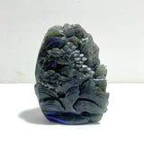 Unique Labradorite Landscape Pavilion Carving - Wholesale Crystals