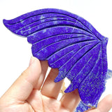 Unique Lapis Lazuli Butterfly Carving With Stand - Wholesale Crystals