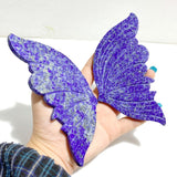 Unique Lapis Lazuli Butterfly Carving With Stand - Wholesale Crystals
