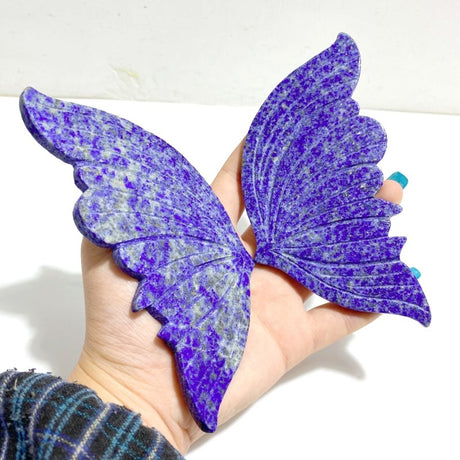 Unique Lapis Lazuli Butterfly Carving With Stand - Wholesale Crystals