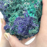 Unique Large Malachite Mixed Azurite Specimen - Wholesale Crystals